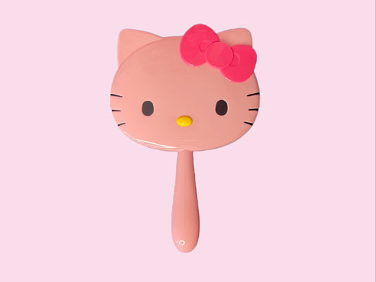 Hello Kitty Handheld Mirror Pink